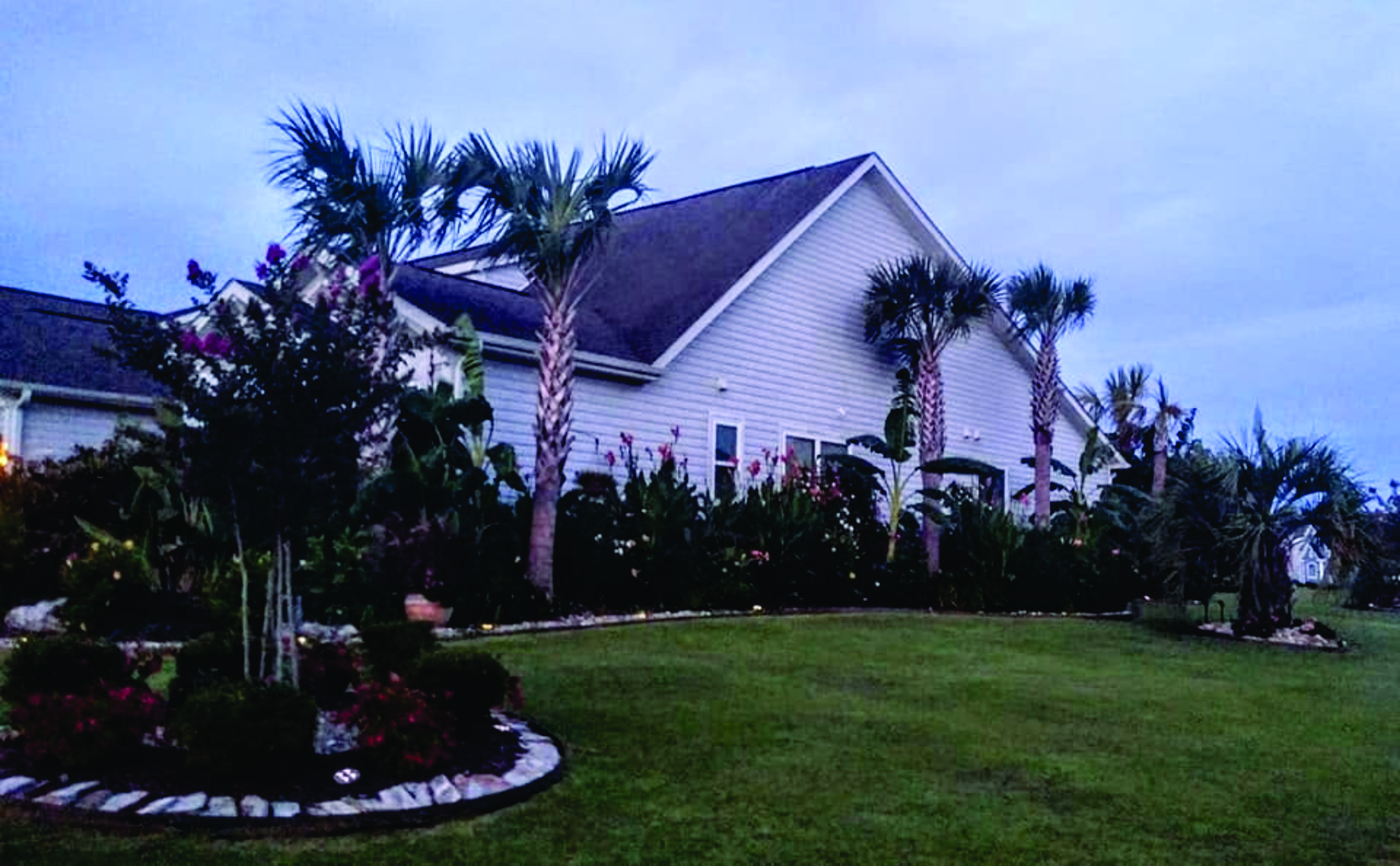 Outdoor landscape project by Amazing Creations Landscapes