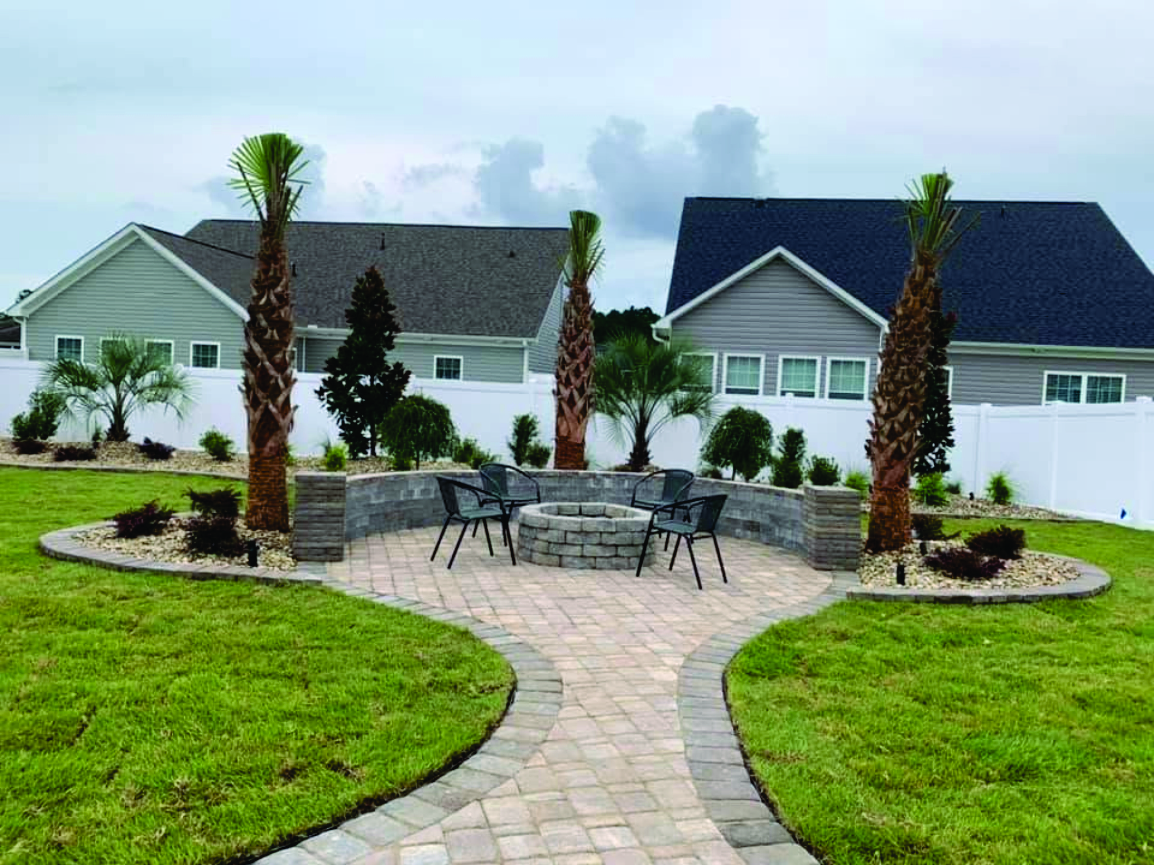 Driveway and walkway paving